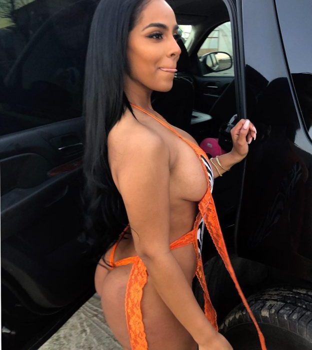 Ayisha Diaz Fappening Sexy Bikini (3 Photos)