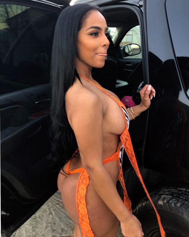 Ayisha Diaz Fappening Sexy Bikini (3 Photos)