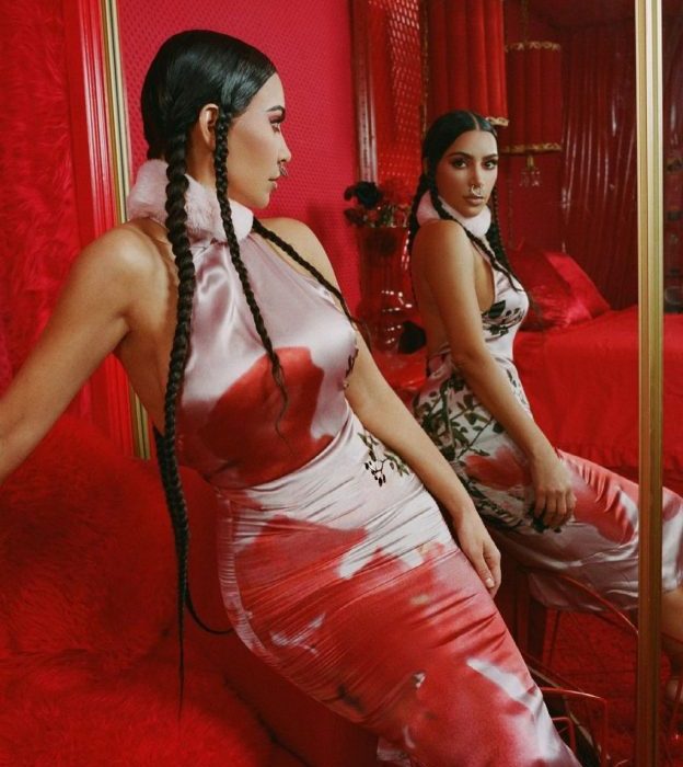 Kim Kardashian's Look By Sita Abellan