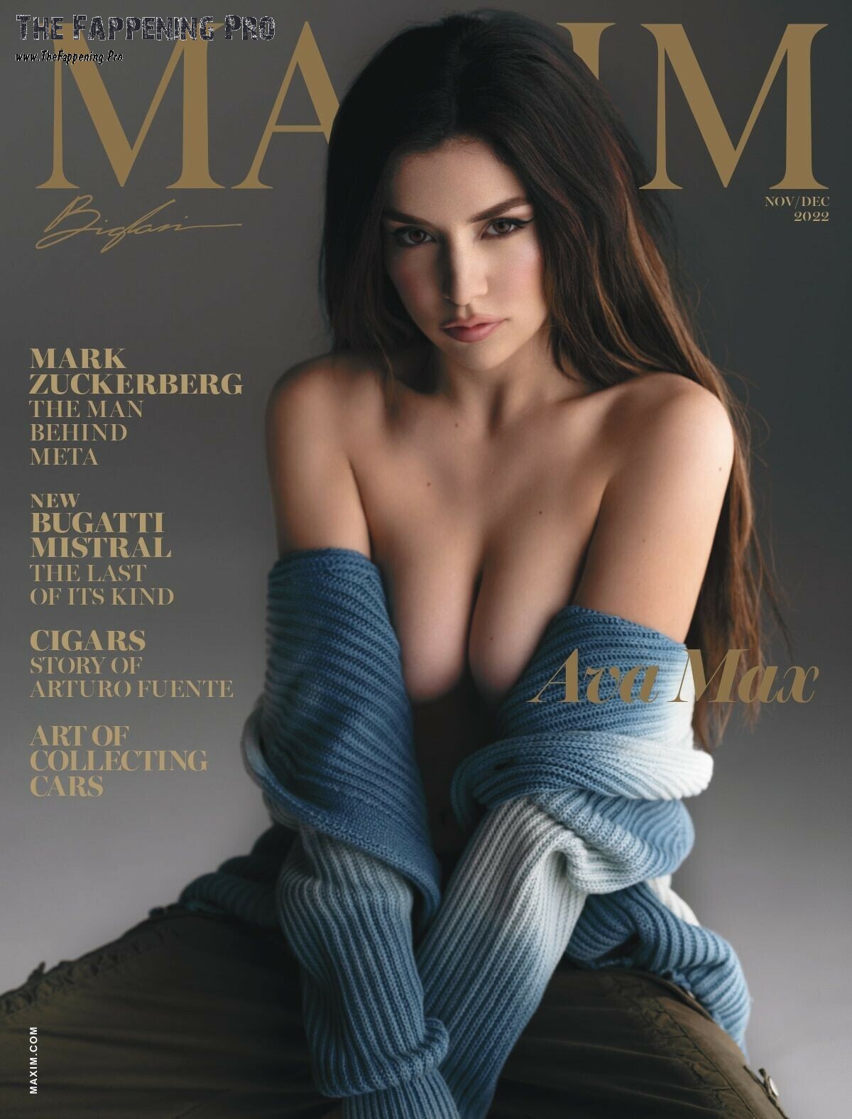 Ava Max Naked In Maxim